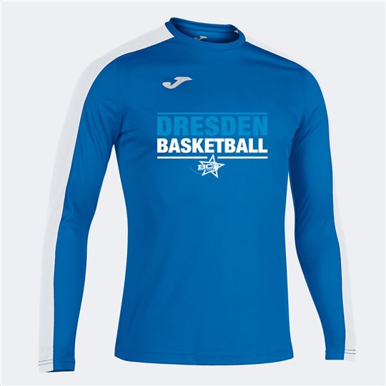 BC Dresden Langarm T-Shirt Unisex royalblau-weiss