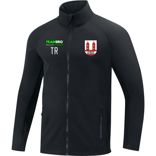 SG Motor Wilsdruff Fußball Softshelljacke Unisex schwarz