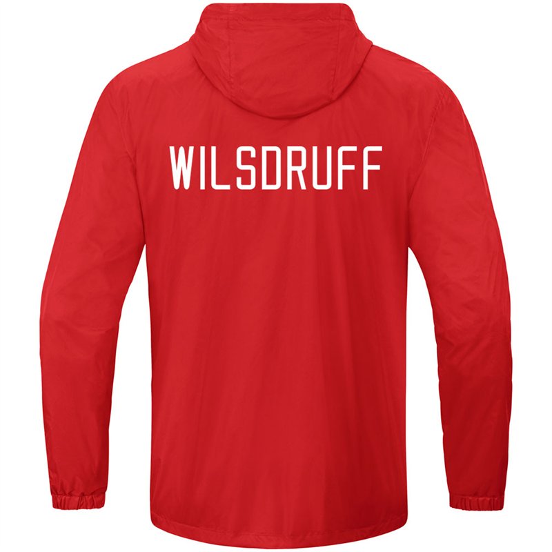 SG Motor Wilsdruff Fußball Allwetterjacke Unisex rot