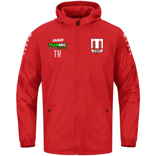 SG Motor Wilsdruff Fußball Allwetterjacke Kinder rot
