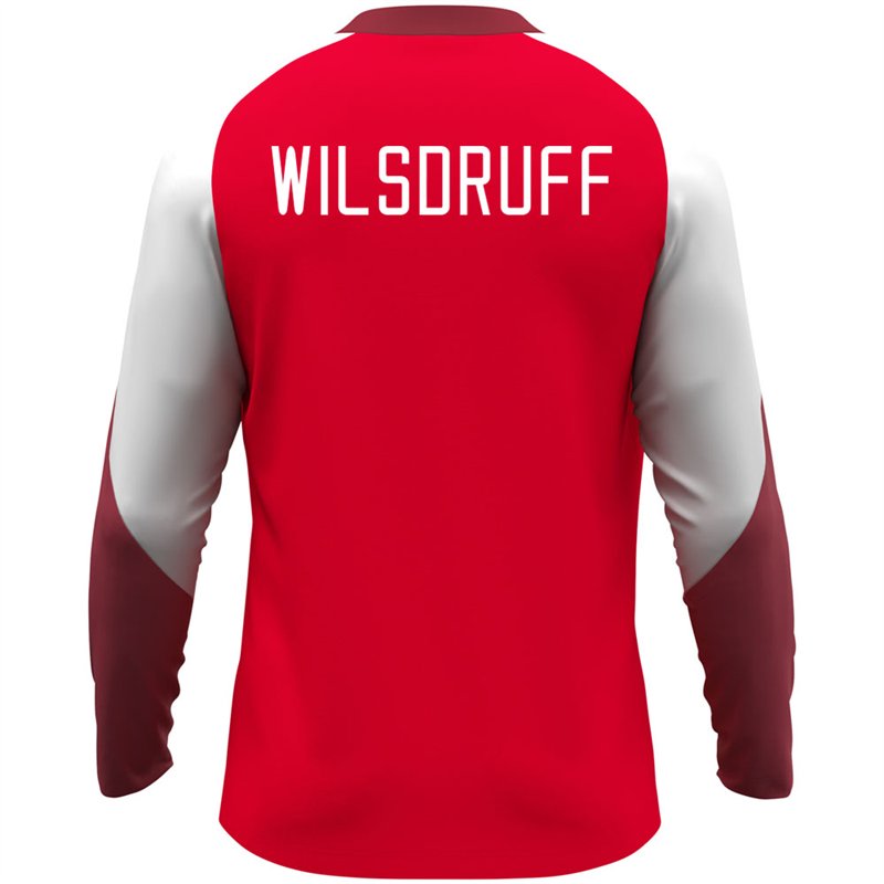 SG Motor Wilsdruff Fußball Longsleeve Kinder rot/weiss
