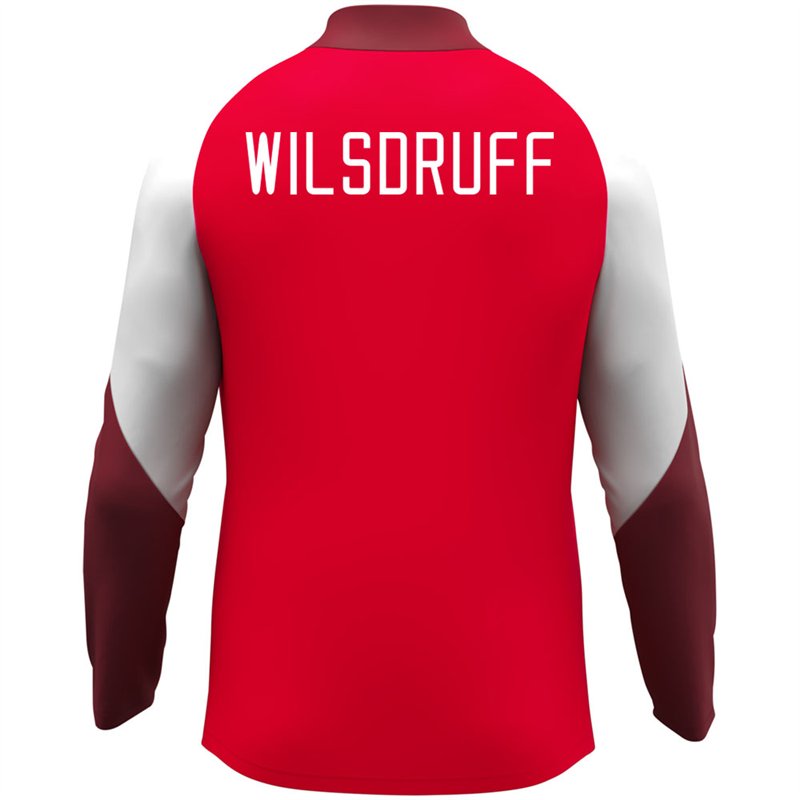 SG Motor Wilsdruff Fußball Polyesterjacke Unisex rot/weiss