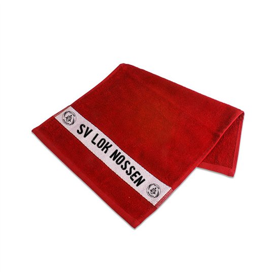 SV Lok Nossen Handtuch  rot