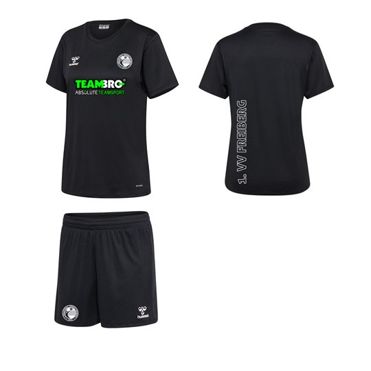 1. VV Freiberg Damen Trainingset schwarz