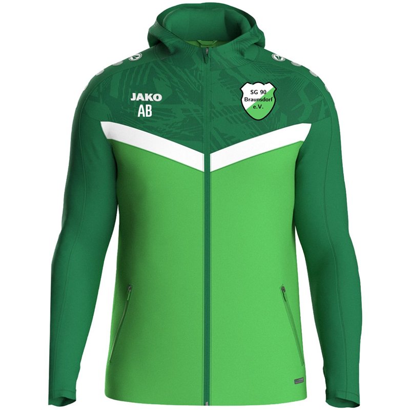 SG 90 Braunsdorf Trainingsjacke mit Kapuze Kinder