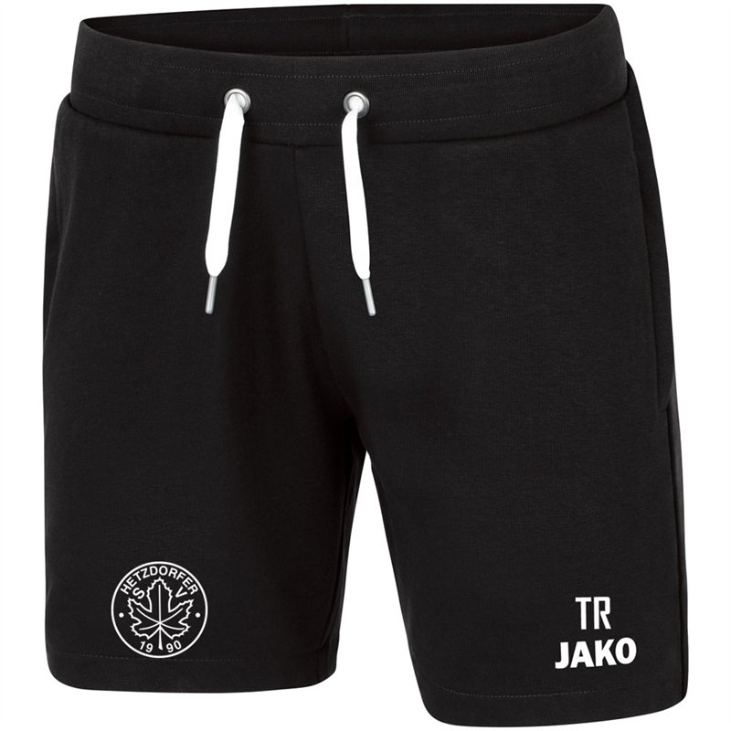 Hetzdorfer SV Damen Jogging Short schwarz