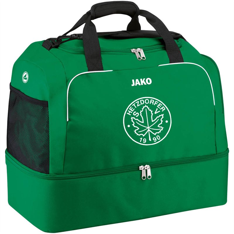 Hetzdorfer SV Bambini Sporttasche mit Bodenfach sportgrün