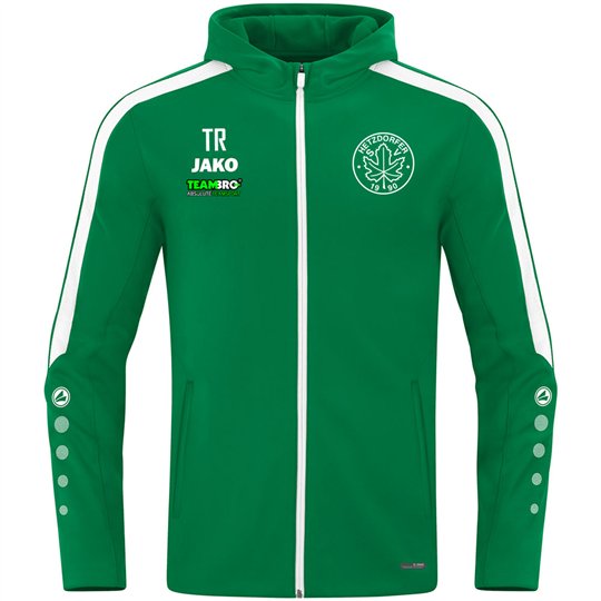 Hetzdorfer SV Kinder Kapuzenjacke grün