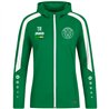 Hetzdorfer SV Damen Kapuzenjacke grün
