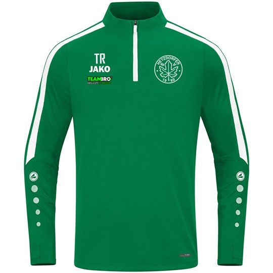 Hetzdorfer SV Kinder ZipTop grün