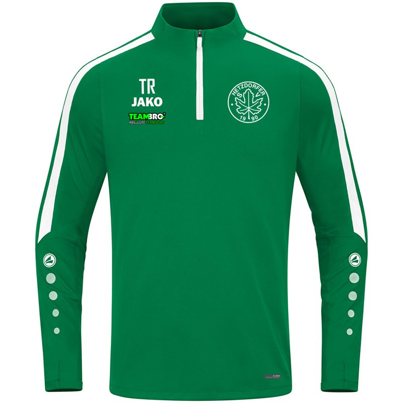 Hetzdorfer SV Kinder ZipTop grün