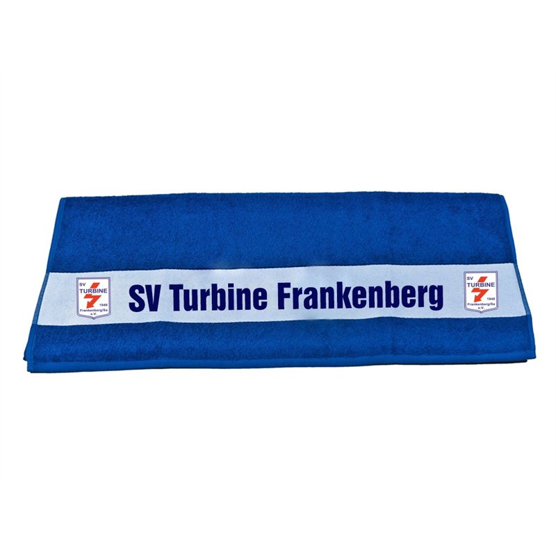 Turbine Frankenberg Turnen  Duschtuch blau