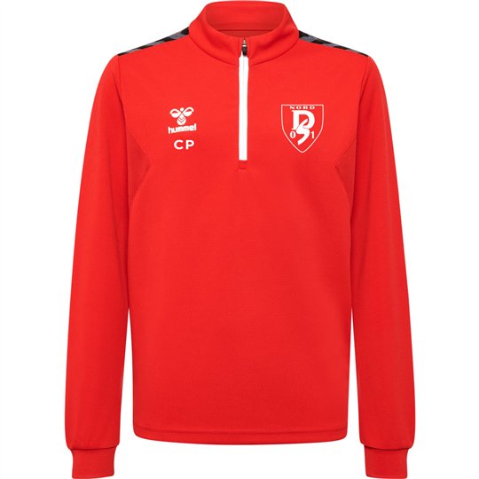 Sportfreunde 01 Handball Half Zip Kinder rot