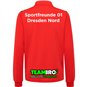 Sportfreunde 01 Handball Half Zip Kinder rot