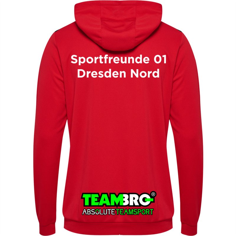 Sportfreunde 01 Handball Hoodie Kinder rot