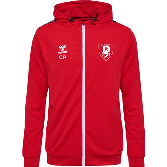 Sportfreunde 01 Handball Kapuzenjacke Unisex rot