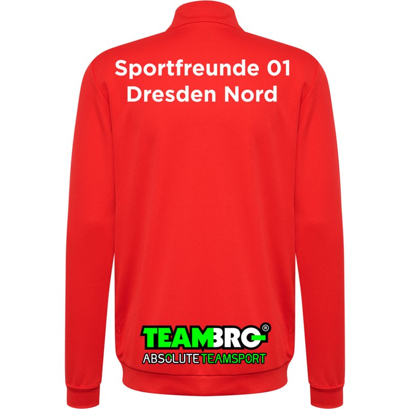 Sportfreunde 01 Handball Trainingsjacke Kinder rot