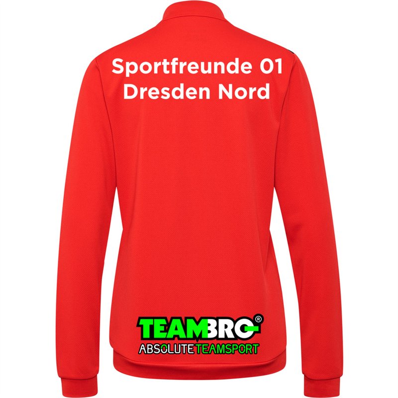 Sportfreunde 01 Handball Trainingsjacke Damen rot
