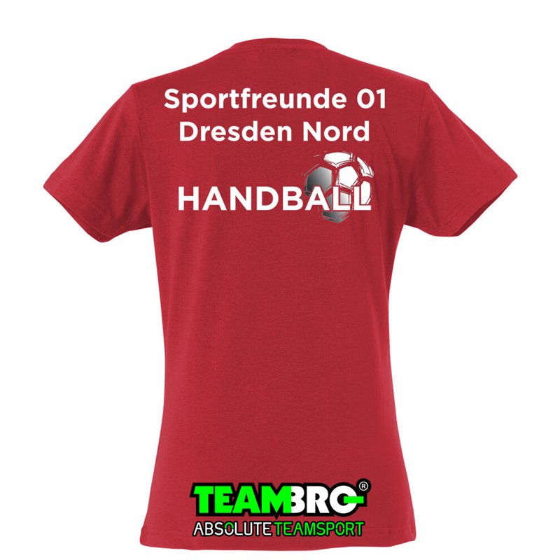 Sportfreunde 01 Handball T-Shirt Basic Damen