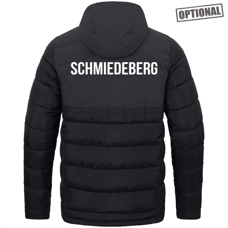 SG Stahl Schmiedeberg Stadionjacke Unisex schwarz