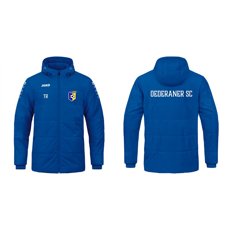 Oederaner SC Herren Coachjacke royalblau