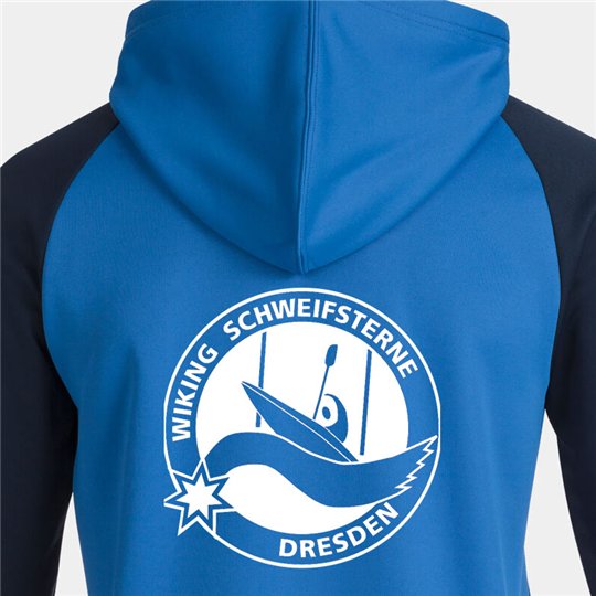 WSD Kanu Kapuzenjacke royal-marine Kinder