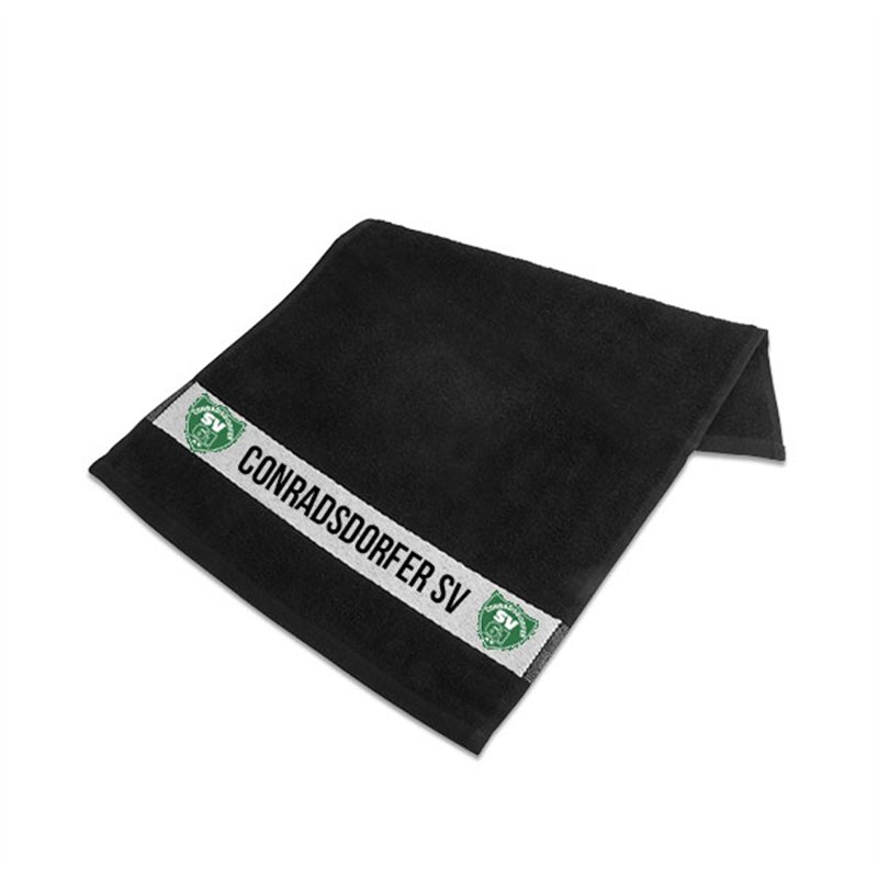 Conradsdorfer SV Handtuch schwarz