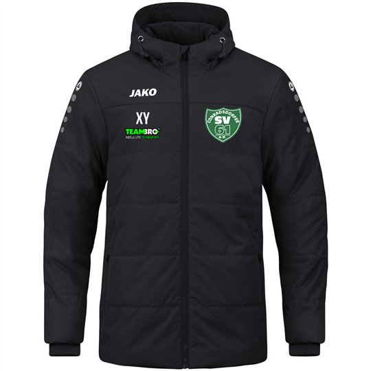 Conradsdorfer SV Coachjacke Kinder schwarz