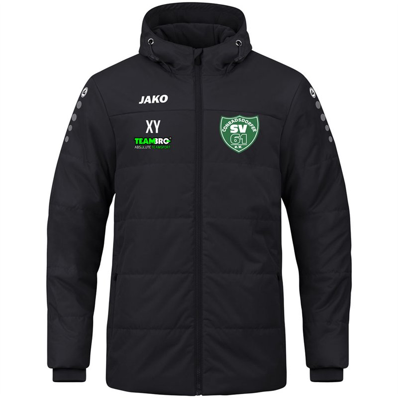 Conradsdorfer SV Coachjacke Kinder schwarz