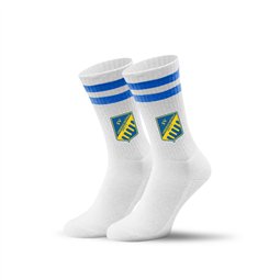 SV Oberschöna Socken weiss/blau
