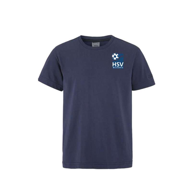 HSV Weinböhla T-Shirt "Koordinaten" Kinder navy