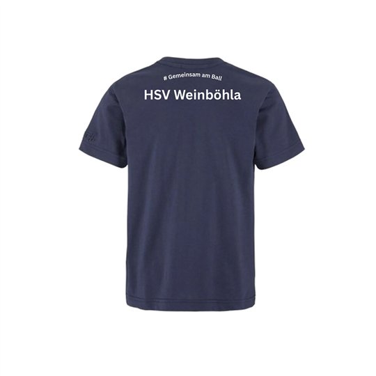 HSV Weinböhla T-Shirt "Vereinsname" Kinder navy