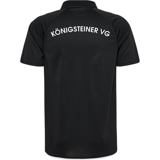 Königsteiner VG Polo Unisex schwarz/weiss