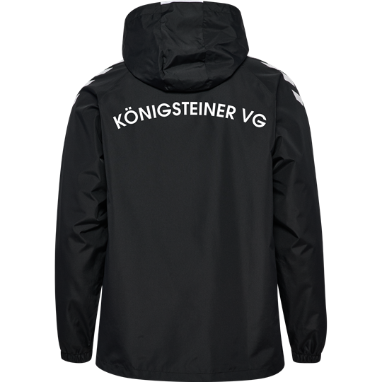Königsteiner VG Allwetterjacke Kinder schwarz/weiss