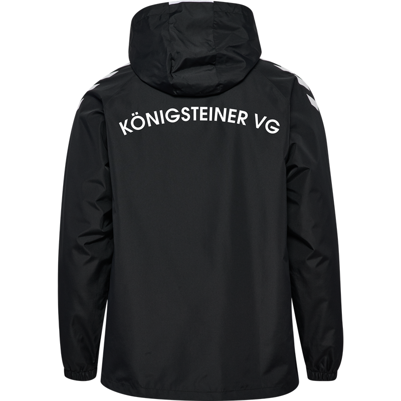 Königsteiner VG Allwetterjacke Kinder schwarz/weiss