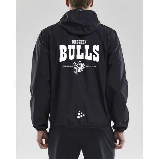 VKD Drachenboot Regenjacke Junior schwarz