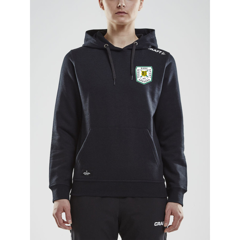 VKD Drachenboot Hoodie Damen schwarz